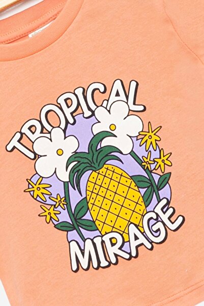 Divonette Girl Printed Cotton Bottom-Top Suit-Baby Clothing