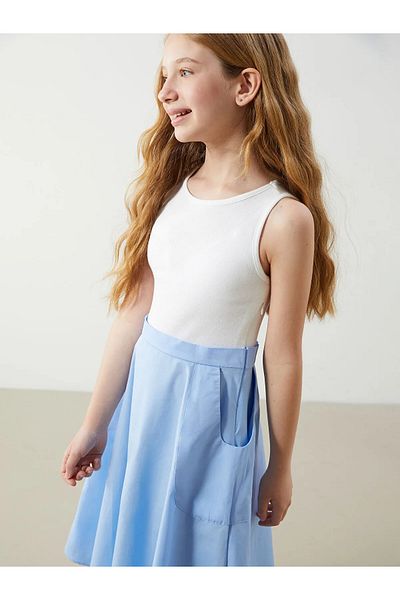 LC Waikiki Crew Neck Girl's Dress