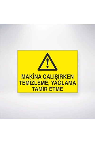 Reysa Tasarım ملصق إصلاح التشحيم والتنظيف الساخن للماكينة مقاس 20 × 28 سم