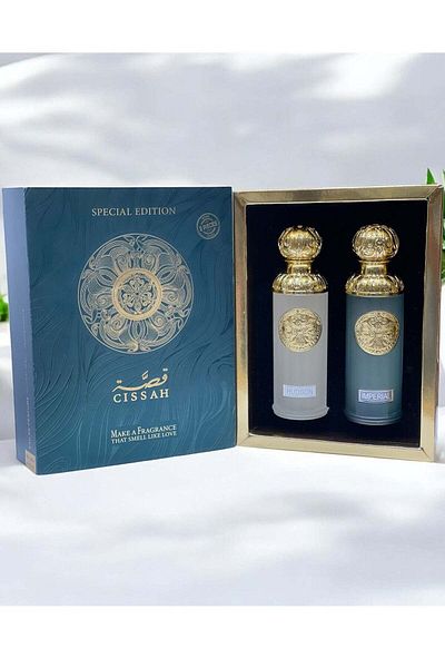 GISSAH Qissa Two-Piece Gift Set 2*90ml