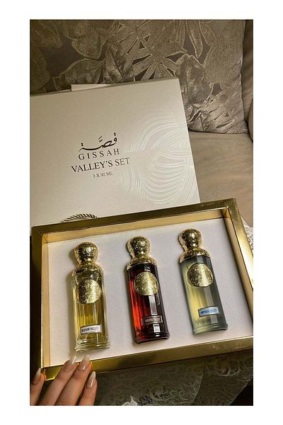 GISSAH Qissah Perfume Set - Three Pieces 90ml