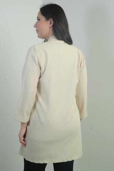 By Saygı Μακρύ μπουφάν με γιακά Lycra Max