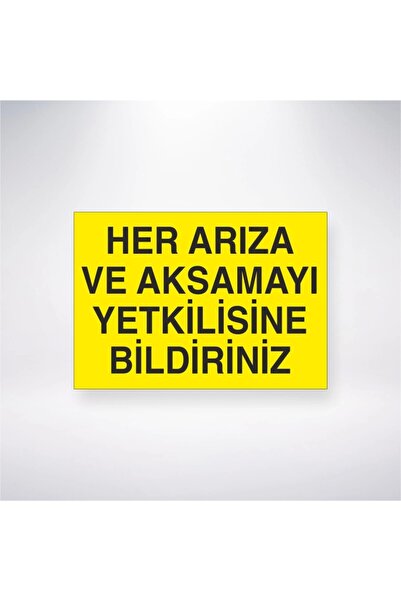 Reysa Tasarım Inform the Competent Authority of Every Fault and Disassembly S...