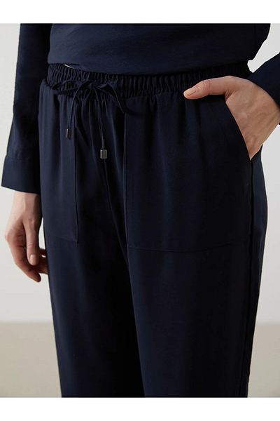 LC Waikiki Carrot Cut Women's Trousers with Elastic Waist