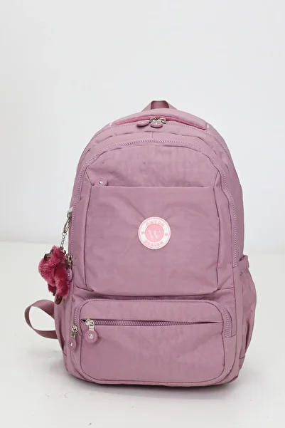 Probag Casual Women's Backpack with Cute Plush Figure – Stylish, Convenient, Suitable for School and Travel