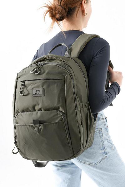 Baginn Unisex σακίδιο πλάτης αλεξίπτωτο ύφασμα ελαφρύ ύφασμα απωθητικό βροχής πολλαπλών τσέπης 42*28 cm 571 Collection