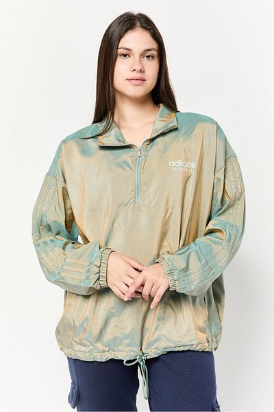 adidas Women Sportswear Fit Long Sleeve Outdoor Sweatshirt, Multicolor