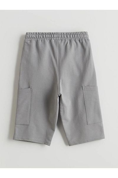 LC Waikiki Elastic Waist Basic Boy's Cargo Shorts