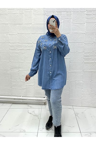 Zeynep Butik My Magazine Cămașă Stoned Tunica 7250 1745