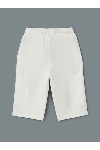 LC Waikiki Elastic Waist Basic Boy's Cargo Shorts