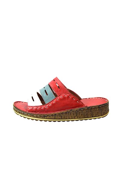 Onlo Ayakkabı Onlo Shoes Wt.0036 Genuine Leather Anatomical Pad Sole Women's Slippers