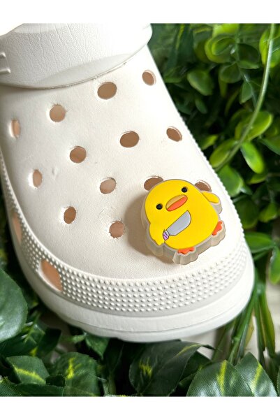 Crocs Ledli Yanıp Sönen Belalı Civciv Terlik Süsü/Işıklı Civcivli Terlik Charm/Terlik Aksesuar