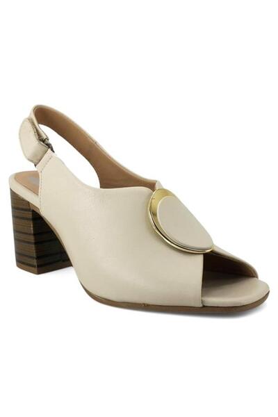 Venüs 2108518 صندل يومي من الجلد الطبيعي - بيج