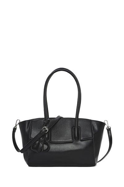 Derimod Women's Black Long Strap Shoulder Bag 25Sbd249918