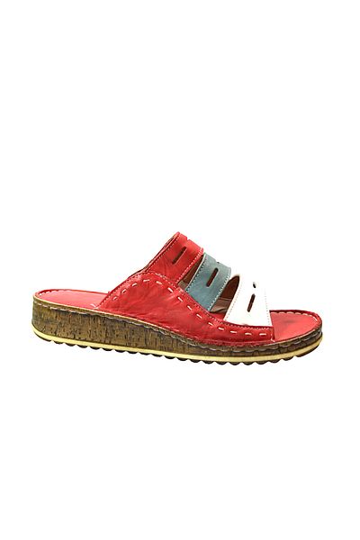 Onlo Ayakkabı Onlo Shoes Wt.0036 Genuine Leather Anatomical Pad Sole Women's Slippers