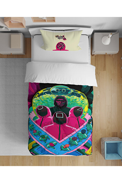 Home Set de lenjerie de pat pentru băieți și adolescenți, imprimat digital 3D...