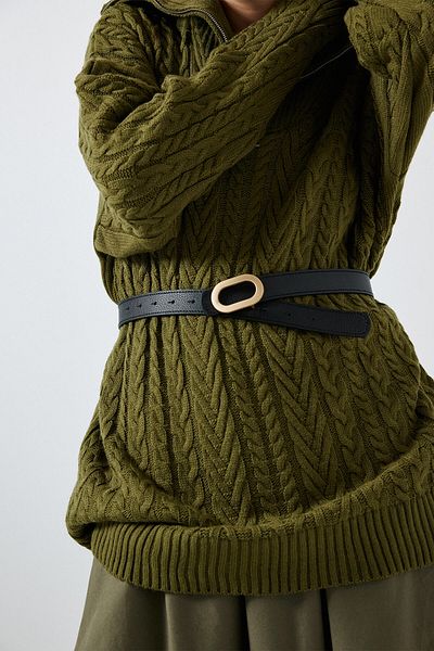 Touché Privé Oval Buckle Belt
