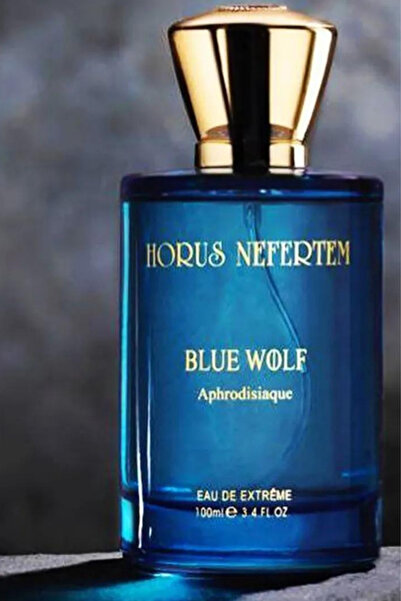 Horus Nefertem Blue Wolf Afrodizyak Erkek Parfüm Hediye Yılbaşı Edp Afro Oud ...