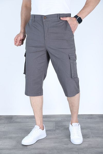 sports here Capri Cargo Pocket Linen Seasonal Trousers
