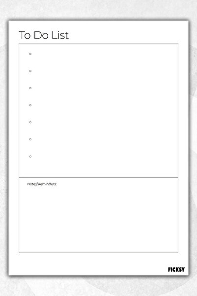 Ficksy قائمة المهام - قائمة المراجعة - A5 - قائمة مراقبة المهام الروتينية - مخطط يومي أسبوعي - مخطط