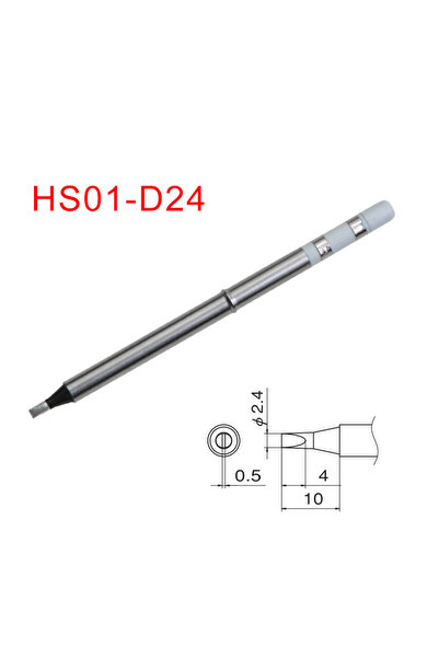 Choice7 HS01-D24 قطعة واحدة، رأس لحام بديل HS-01 6Ω لمكواة اللحام T85/HS-01/G...