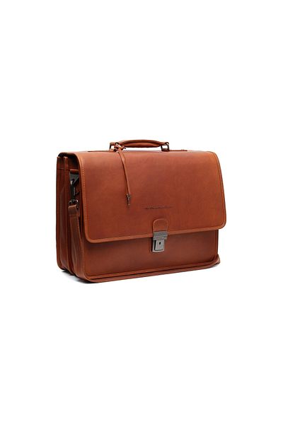 The Chesterfield Brand Servieta pentru acte si laptop 15 inch, The Chesterfield Brand, Glenwood, piele naturala