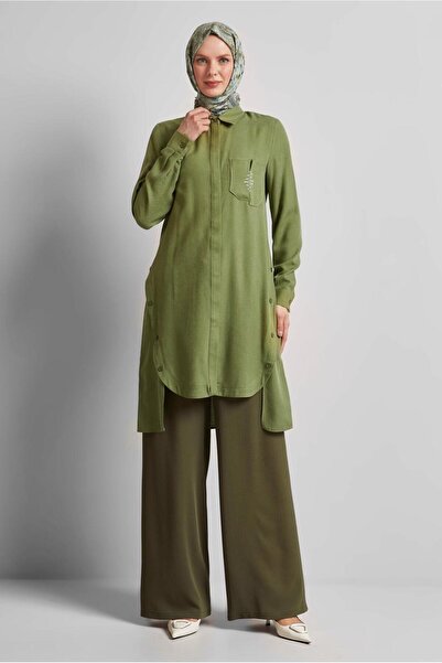 Alvina Asymmetric Cut Tunic 44816