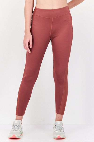 Reebok Women High Rise Sportswear Fit Yoga Leggings, Old Rose