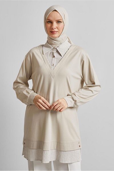 Alvina Striped Tunic 45547