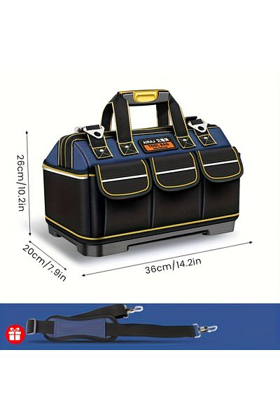 Choice 3315 AIRAJ Multifunctional Tool Bags 1680D Oxford Cloth Electrician Bags Waterproof and Wear-Resista