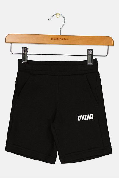 Puma Toddlers Boy Sportswear Fit Outdoor Shorts, Black
