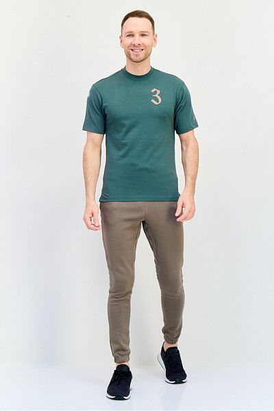Reebok Men Sportswear Fit Short Sleeve Outdoor T-Shirt, Green