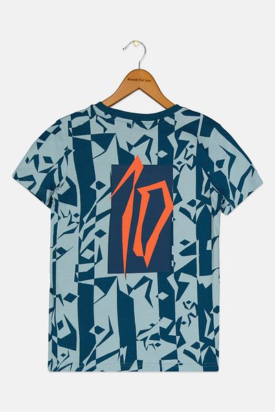 Puma X Neymar Jr Kids Boy Sportswear Fit Football T-shirt, Multicolor