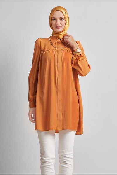 Alvina Shirt Collar Tunic 45415