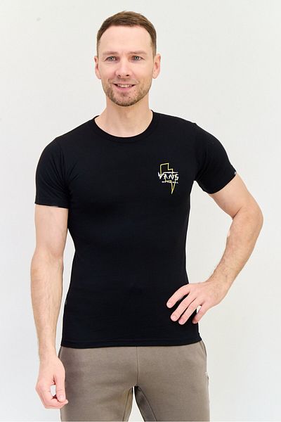 Vans Men Classic Fit Short Sleeves Outdoor T-shirt, Black