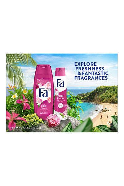 Fa Sport Shower Gel 250 ml – Invigorating Body Wash For Active Skin Care