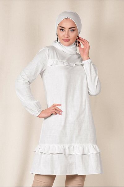 Alvina Frill Tunic 4151