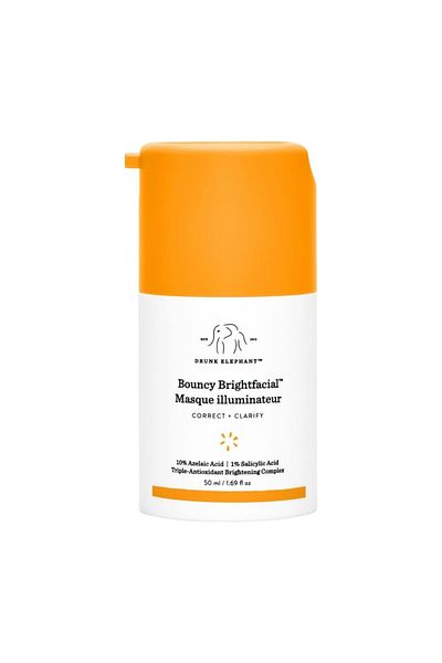 Drunk Elephant Bouncy Brightfacial - 50 ml/1.69 fl oz - Illuminating Face Mask