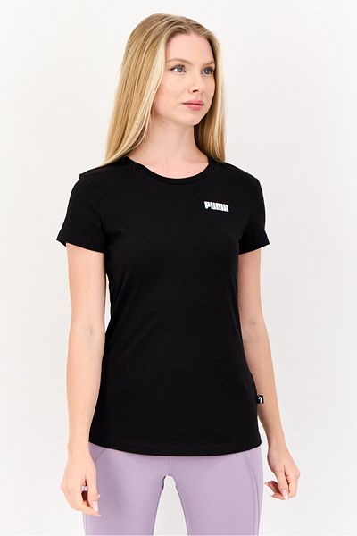 Puma Women Sportswear Fit Short Sleeves Training T-shirt, Black