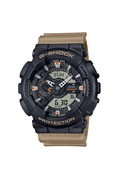 Casio Mens Watch Ga-110tu-1a5er, Quartz, 51mm, 20atm