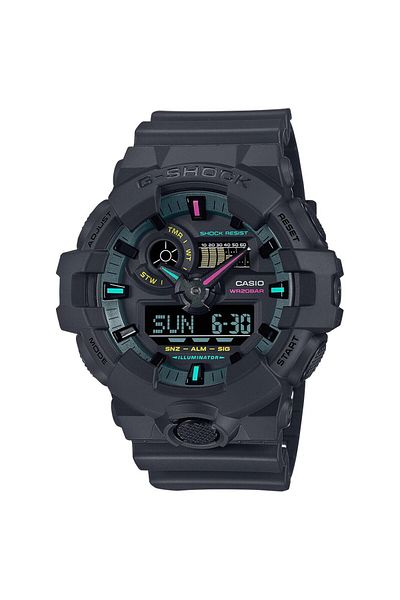 Casio Mens Watch Ga-700mf-1aer, Quartz, 53mm, 20atm