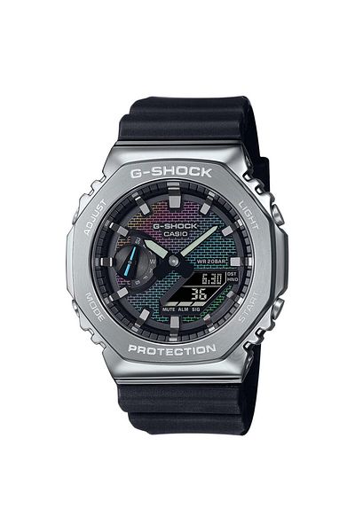 Casio Mens Watch Gm-2100rw-1aer, Quartz, 44mm, 20atm