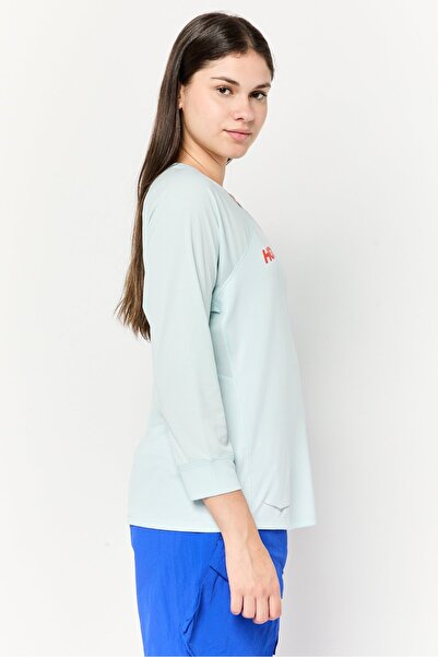hoka Women Sportswear Fit Long Sleeve Training Top, Light Blue