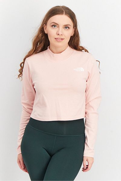 THE NORTH FACE Women Sportswear Fit Brand Logo Training Top, Pink