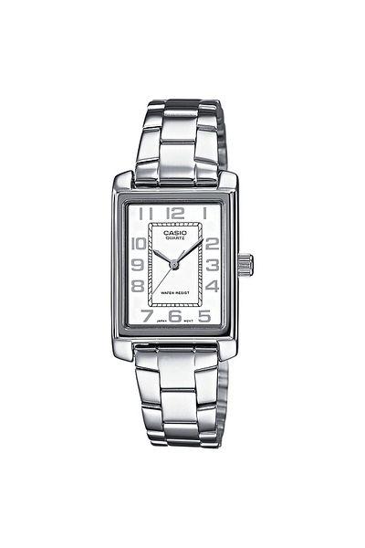 Casio Ladies Watch Ltp-1234pd-7beg, Quartz, 21mm, 3atm