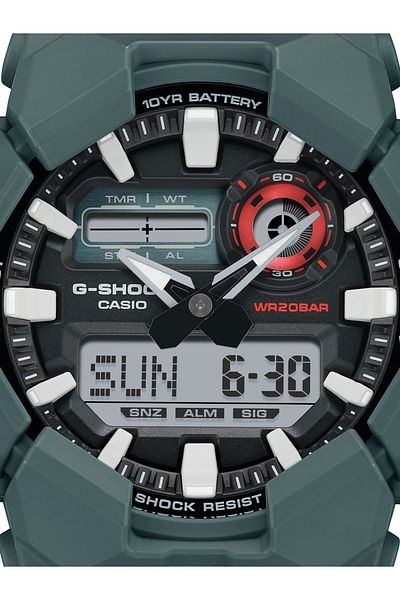 Casio Mens Watch Ga-010-2aer, Quartz, 52mm, 20atm