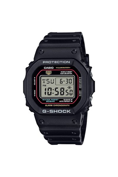 Casio Mens Watch Dw-5600rl-1er, Quartz, 43mm, 20atm
