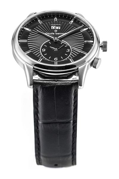 Claude Bernard Mens Watch 62007-3-nin, Quartz, 42mm, 5atm