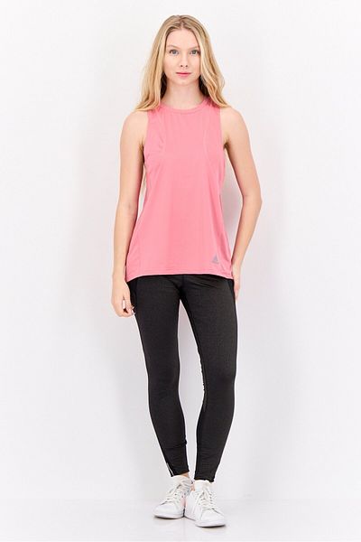 adidas Women Sportswear Fit Sleeveless Training Tank Top, Old Rose