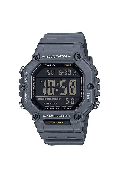 Casio Ανδρικό Ρολόι Casio AE-1600H-8BVEF, Quartz, 50mm, 10ATM